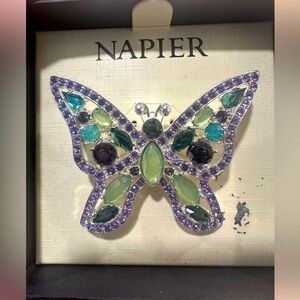 Napier Butterfly Boxed Pin